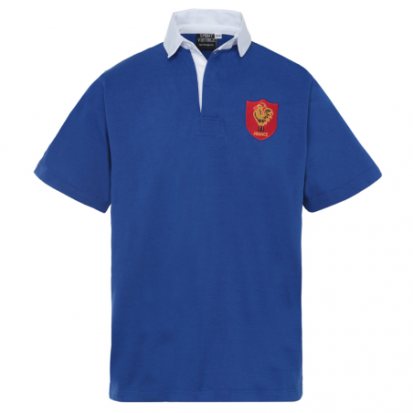 Maillot Rugby France 1981 retro