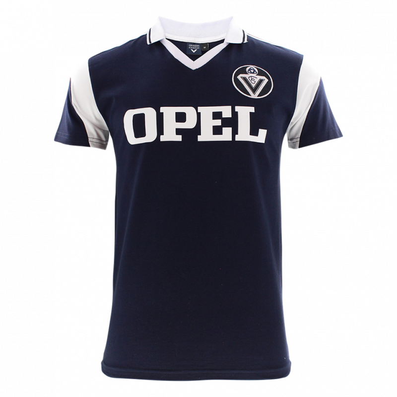 Maillot Girondins Bordeaux 1985 1986 Opel