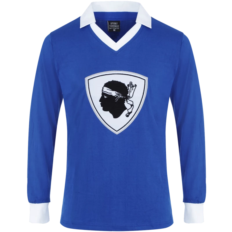 sporting bastia 1978 shirt retro