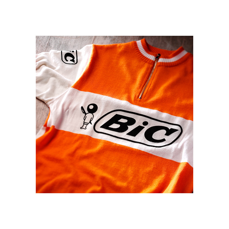 Maillot Cyclisme Bic vintage