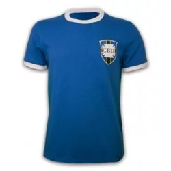 Maillot Bresil bleu 1970