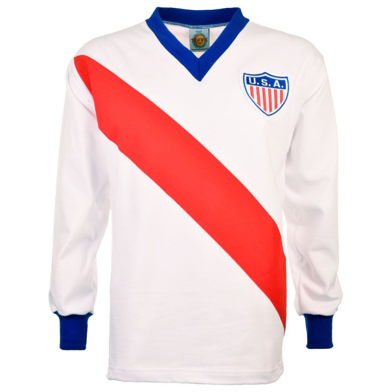 etats-unis-1950-usa-maillot-foot-vintage