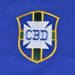 Maillot Bresil 1958 finale bleu