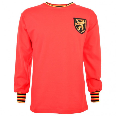 belgique-maillot-retro-1960-manches-longues-foot