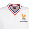 Maillot France 1966 blanc retro foot