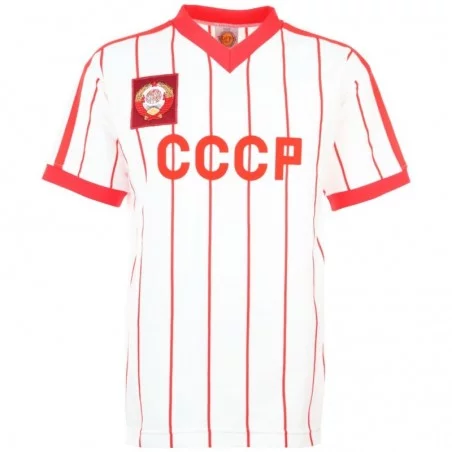 Maillot URSS 1982 blanc Maillot URSS 1982 blanc