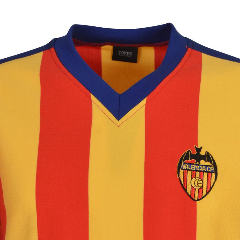 Maillot Vintage Adidas Valence CF – Garçon 9-10 Ans – Orange – Saison Domicile