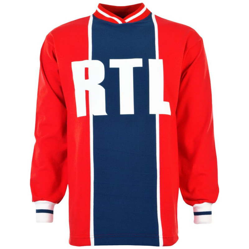 Maillot PSG RTL 1981 retro hechter