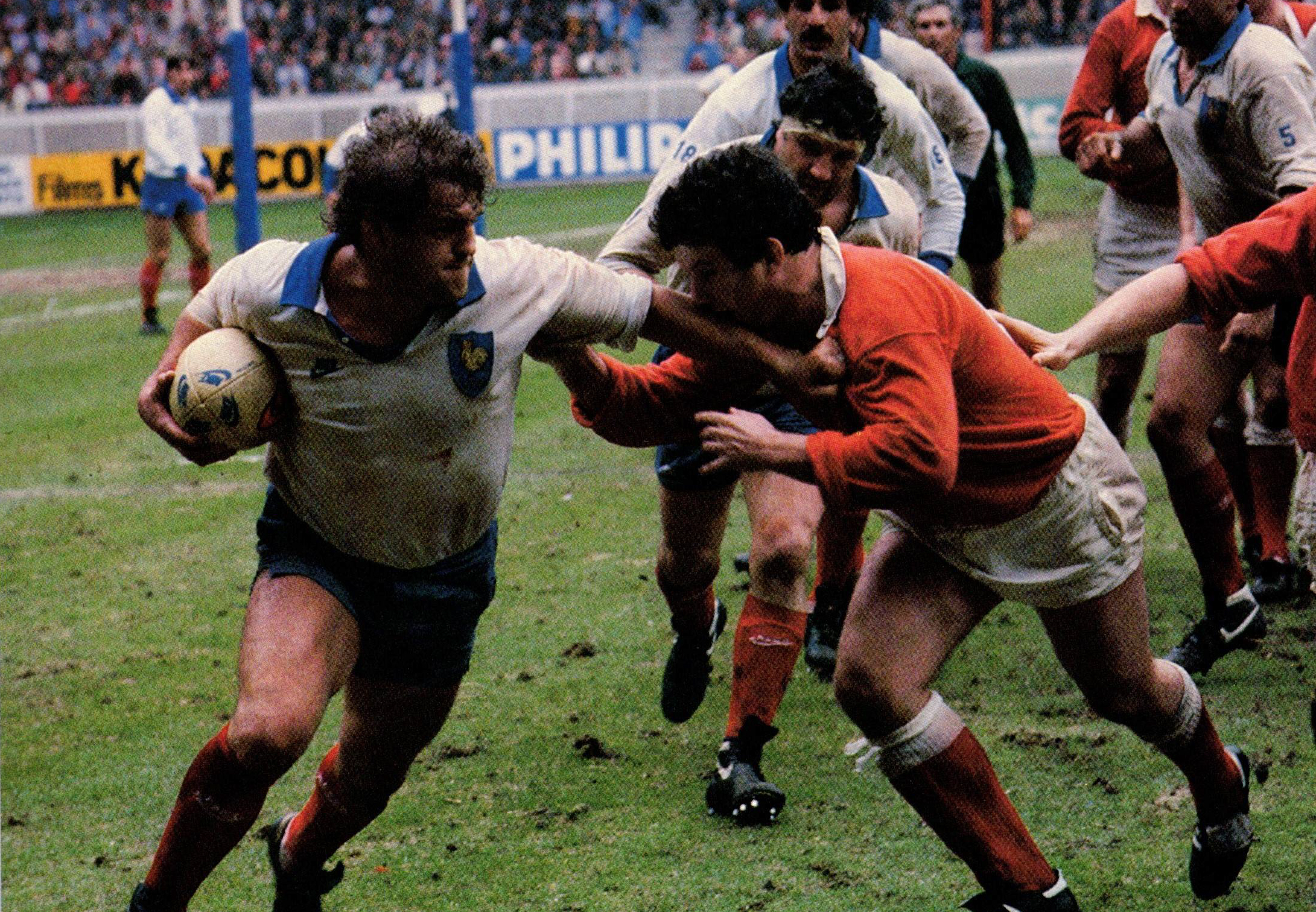 rugby frznce wales galles tournoi 1985