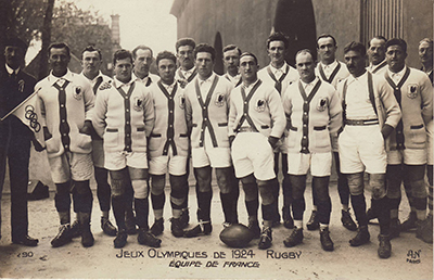 equipe france rugby paris jeux olympiques 1924