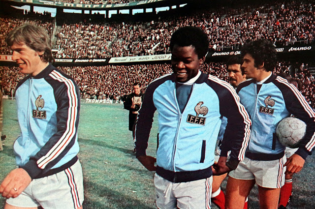 france argentine 1977 football platini